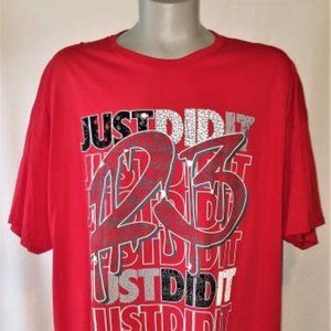 Vibes Red 23 Just Did It T-Shirt